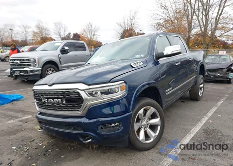2021 Ram 1500 Limited 4X4 5'7 Box из США, поврежденный, VIN 1C6SRFHT7MN829843